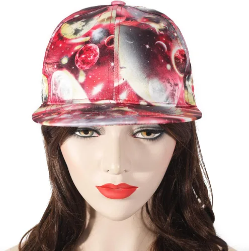 Vista 5 de ZLYC Gorra de béisbol con estampado floral para mujer, diseño hawaiano, ajustable, para papá