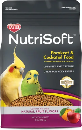 Vista 12 de Kaytee Nutri Soft Pet - Alimento para pájaros de guacamayo y cacatúa, 3 libras