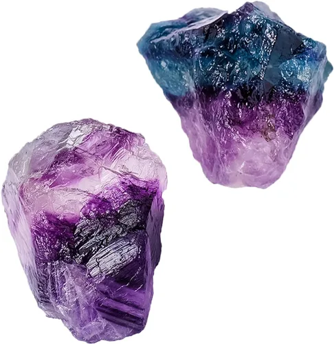 Vista 22 de Apengshi Cristales Crudos de Obsidiana Negra 2PCS Piedras Naturales Rugosas Cristales de Curación y Piedras DIY Piedras Crudas para Meditación