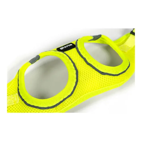 Vista 2 de Arnés para Perro Gloria Air Mesh Star Amarillo XXS 24-26 cm