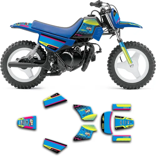 Vista 14 de Kit de calcomanías para PW 50 PW50 piwi 50, gris, YMPW5096N004-G-KO