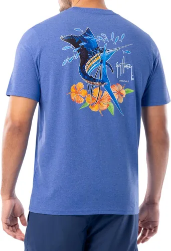 Vista 97 de Guy Harvey Camiseta de manga corta Threadcycled para hombre