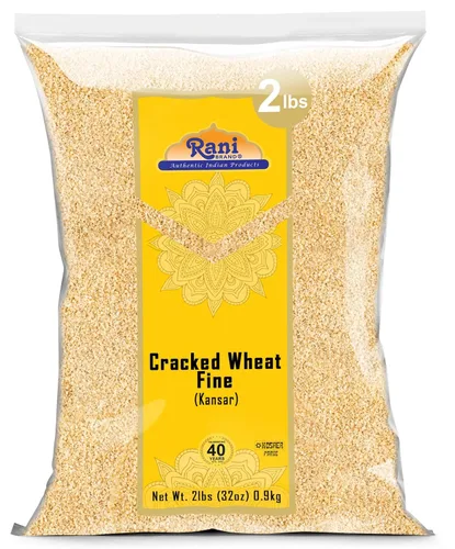 Vista 11 de Rani - Trigo grueso agrietado (trigo fada/bulgur #3) 32 onzas (2 libras) 32.03 oz ~ Todo natural Vegano Apto para gluten Sin OMG Kosher