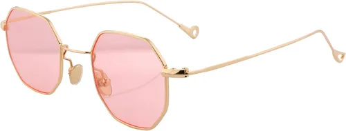 Vista 2 de FEISEDY Hipster Small Polygon Women Men Sunglasses Delicate Metal Frame B2254
