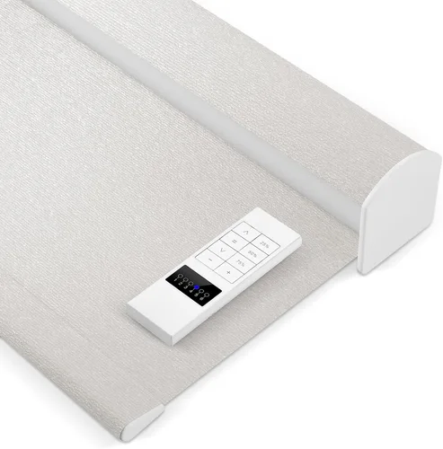 Vista 33 de Zshine Persianas opacas motorizadas con ancho personalizado (23-95 pulgadas), persianas enrollables inalámbricas y recargables con control remoto