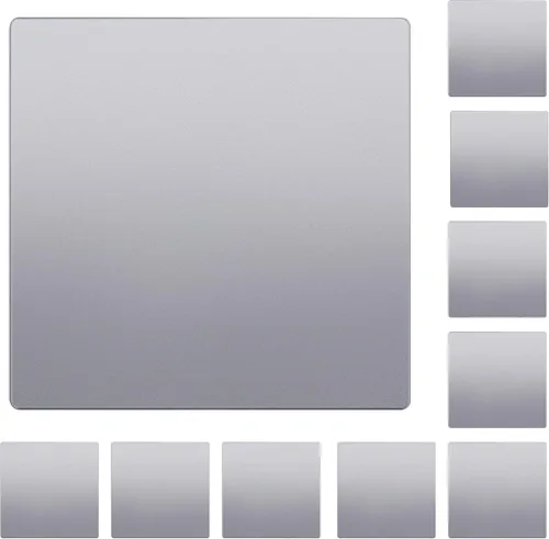 Vista 36 de LIDER Placa de pared en blanco, resistente a la temperatura y a los impactos, reflectante, cubierta sin tornillos, decoración moderna