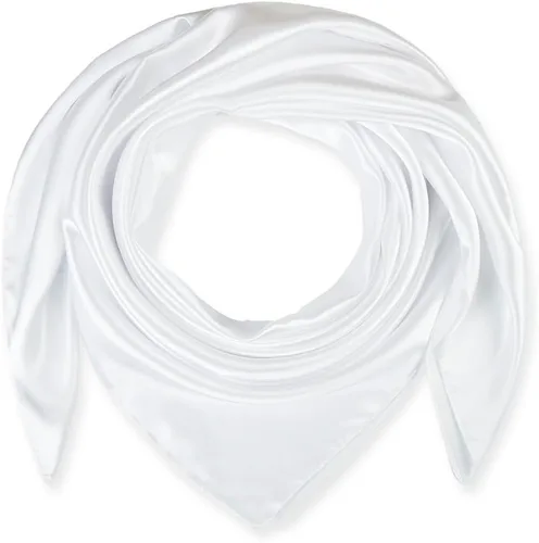 Vista 127 de corciova - Bufanda cuadrada grande para mujer, diadema sedosa para cabello rizado, lazo para dormir por la noche, bandana a la moda, 35 x 35