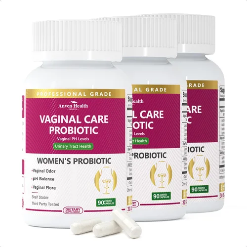 Vista 11 de Probióticos vaginales para mujeres, equilibrio de pH y apoyo de olores saludables con lactobacillus, prebióticos y arándanos, 60 mil millones