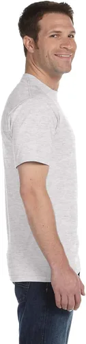 Vista 4 de Gildan Camiseta deportiva DryBlend para adultos, color ceniza, L (paquete de 12), Fresno