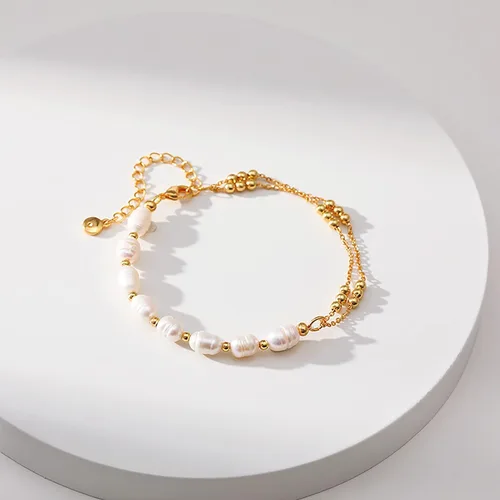 Vista 73 de Delicadas pulseras de oro para mujer, chapado en oro 18, ajustable, mal de ojo, mariposa, cuentas, perla, corazón, turquesa, hecha a mano para mujer
