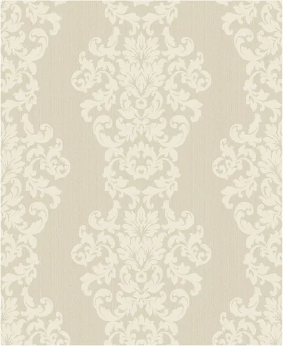 Vista 6 de York Wallcoverings rl1117 elementos Core rayas papel pintado, Metálico/Blanco, RL1127