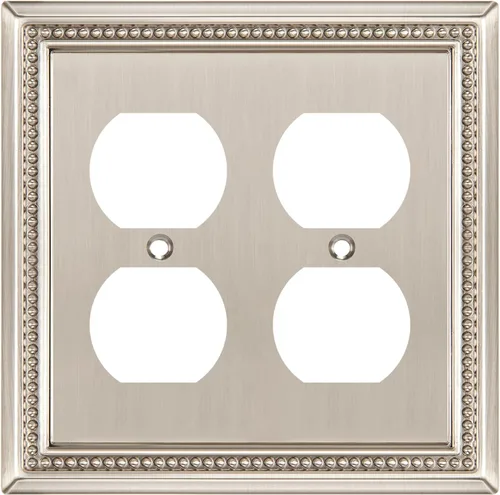 Vista 62 de Henne Bery Sunken Pearls Placa de Pared Decorativa de Servicio Pesado Placa de Interruptor Cubierta de Tomacorriente