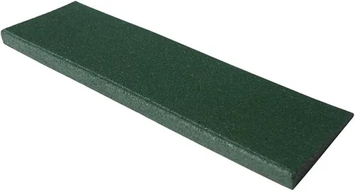 Vista 6 de Rubber-Cal Eco-Sport Rampa 1 x 6 x 20 pulgadas - Carbón - Paquete de 4