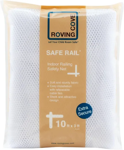 Vista 7 de Roving Cove® Safe Rail ™ – Balcón Escalera y Red de seguridad – Pasamanos y escaleras Ferroviario neta, Perla
