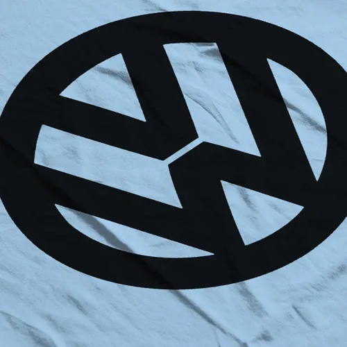 Vista 5 de Volkswagen Sudadera con capucha negra VW Classic Logo Mujer
