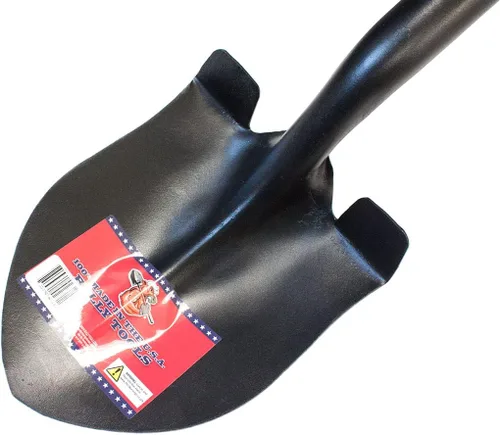 Vista 2 de BULLY TOOLS 92711 pala floral, mango de ceniza americana. Cambio de corriente a fibra de vidrio.