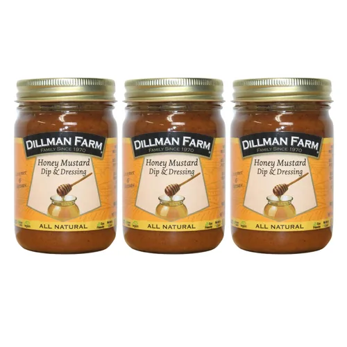 Vista 9 de Dillman Farm All Natural Gourmet Dijon Mustard - Sin gluten, sin OMG, vegano, kosher, ecológico, sin conservantes, sin jarabe de maíz, fabricado