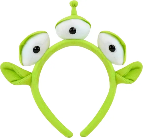 Vista 7 de Alien Monster Toy - Diadema elástica de globo ocular de felpa para Halloween Cosplay