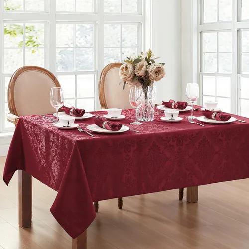 Vista 2 de Elrene Home Fashions Caiden Elegance - Servilleta, diseño de Damasco