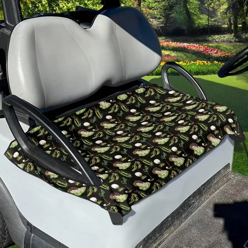 Vista 11 de Accesorios para carrito de golf, protector de toalla de asiento de carrito de golf, protector de toalla decorativo anti-caliente, para coche club