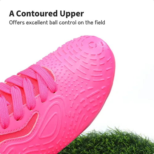 Vista 4 de Dream Pairs - Zapatos de fútbol para niños y niñas, zapatos de fútbol para niños pequeñosniños grandes