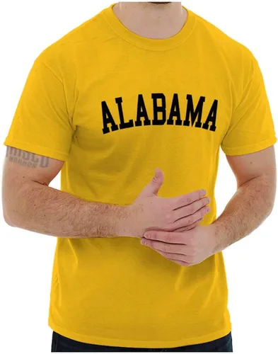 Vista 20 de Alabama Athletic Student Vacation Souvenir Graphic T Shirt hombres o mujeres