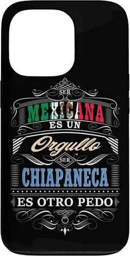 Vista 10 de Camisa de Mujer Graciosa de Chiapas Mexico y Chiapanecas Case for iPhone 17