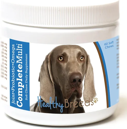 Vista 222 de Healthy Breeds Affenpinscher todo en uno multivitamínico suave masticable 60