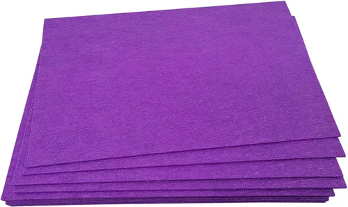 Vista 12 de Jtnohx Hojas de fieltro rígidas para manualidades, tela de fieltro de 0.079 pulgadas de grosor para manualidades, 12 cuadrados de fieltro