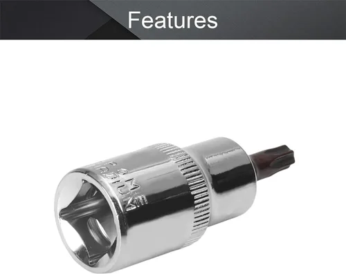 Vista 66 de Utoolmart 1/2" Drive x 0.551 in largo Hex Bit Socket, métrico, S2 y Cr-V acero 1pcs
