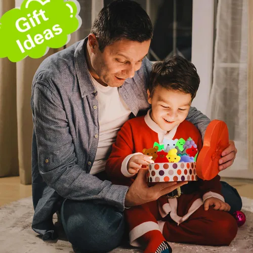 Vista 5 de Paquete de 100 Juguetes Squishies, Pequeños Juguetes Fidget Squishy de Mochi Aleatorios a Granel, Regalos de Fiesta para Niños de 4-8 y 8-12, Bolsa