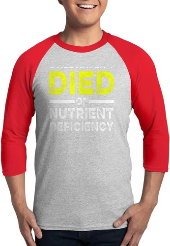 Vista 6 de CafePress Vegan Life Vegetatian Veganis Men's Cotton Baseball Jersey, 3/4 Raglan Sleeve Shirt