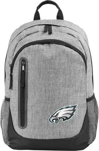 Vista 6 de FOCO New England Patriots NFL - Mochila de color gris jaspeado
