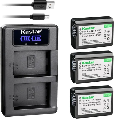 Vista 7 de Kastar Cargador de batería USB LKD2 compatible con cámara Pixii A1571, cámara Pixii A2572, cámara digital sin espejo lunar Hasselblad