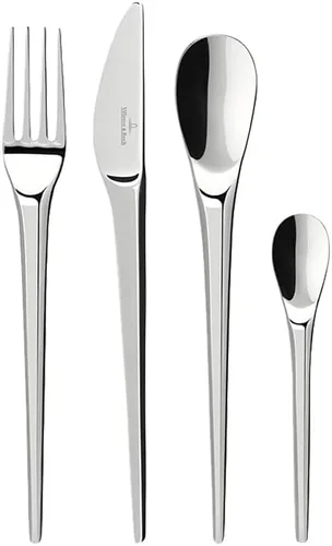 Vista 9 de Villeroy & Boch New Moon - Cubiertos de acero inoxidable (30 unidades)