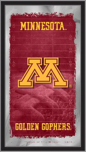 Vista 35 de Espejo de fútbol Appalachian State de 15" x 26" por Holland Bar Stool Company Appalachian State University