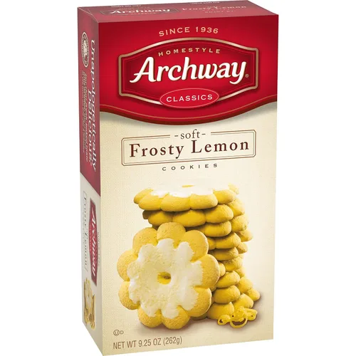 Vista 5 de Archway, galletas de limón helado, caja de 9.25 onzas (paquete de 2)