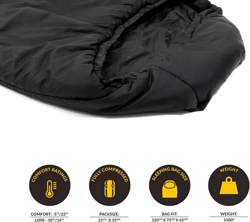 Vista 6 de Snugpak Softie 9 Hawk Saco de dormir