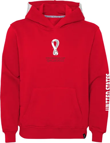 Vista 14 de Outerstuff Sudadera con capucha unisex de forro polar para niños de la Copa Mundial