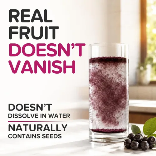 Vista 6 de Polvo de bayas de Aronia natural, superalimento de chokeberry negro, alto en antocianinas y polifenoles, apoya el sistema inmunológico