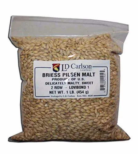 Vista 25 de Briess 26-QVZH-HVSI Grano de malta de cerveceros estadounidenses para elaboración de cerveza y cerveza casera 1 lb. (2 filas de cerveceros), marrón