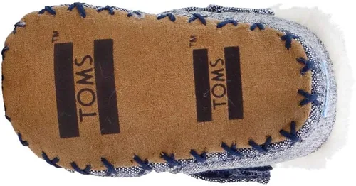 Vista 5 de TOMS Infant Boys Cuna Slip On Casual Boots - Blue