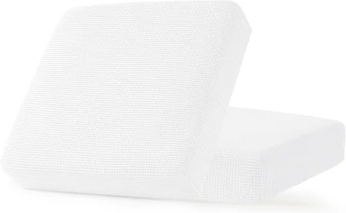 Vista 121 de CHUN YI - Funda elástica para cojín de sofá mediano, funda de asiento de sofá para mascotas, adecuada para sillón y sofá biplaza con tela lavable