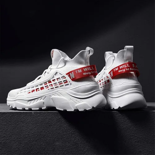 Vista 5 de XIDISO - Zapatos deportivos modernos para hombre, informales, para correr o caminar
