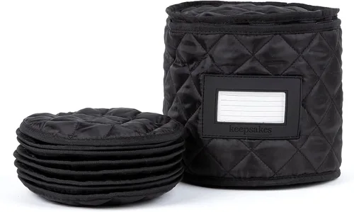 Vista 33 de Covermates Keepsakes - Juego de 4 separadores acolchados - Protección contra arañazos y roturas - Resistente a las manchas - Lavable a máquina