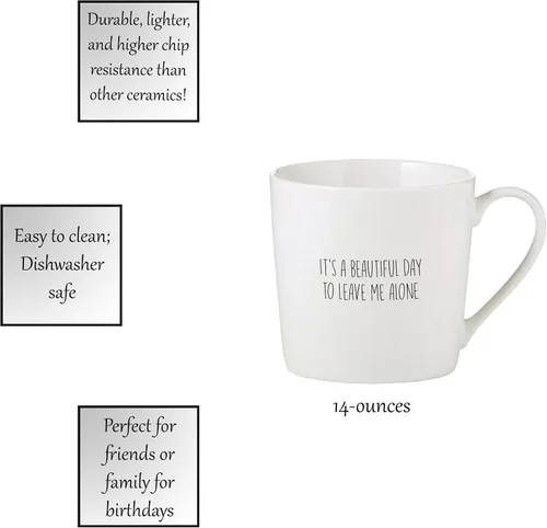 Vista 2 de Santa Barbara Design Studio SIPS Drinkware - Taza de café, 14 onzas, Beautiful Day