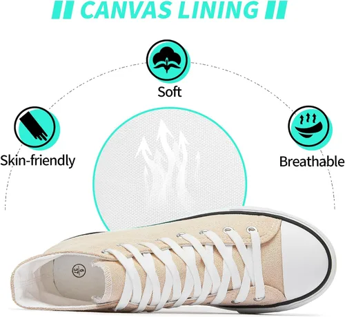 Vista 3 de ALTOCIS Zapatillas altas con purpurina y plataforma media con lentejuelas brillantes para mujer, zapatos para caminar con plataforma brillante