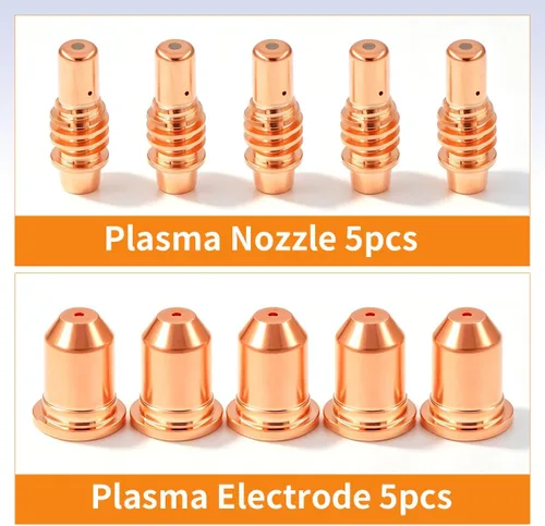 Vista 3 de Electrodo 59182 Boquilla 59164 Puntas 65A Fit TI-PC65 Antorcha IPT-65 58895 Harbor Freight Titanium 65A Cutter 10PK