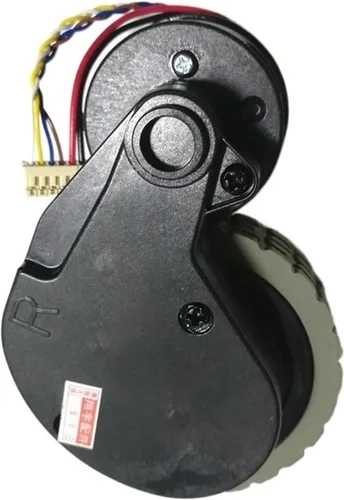 Vista 4 de KAFTKO Aspiradora rueda derecha izquierda con módulo de motor de repuesto compatible con Ecovacs Deebot M80 PRO (color: AS Show-C)