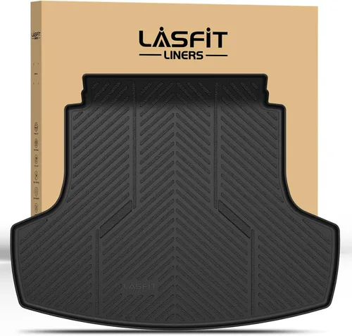 Vista 37 de LASFIT Alfombrillas de carga y respaldo de automóvil, aptas para todo tipo de clima, elastómero termoplástico de ajuste personalizado, fácil
